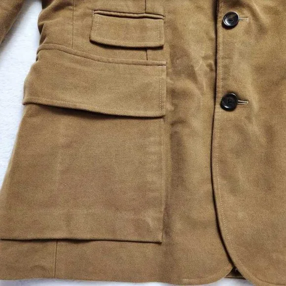 New mens 40 J Crew x Wallace & Barnes blazer in Italian cotton moleskin jacket - Picture 4 of 16